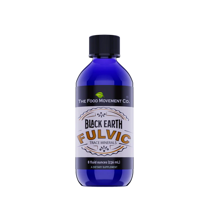 The Food Movement Black Earth Fulvic 8oz