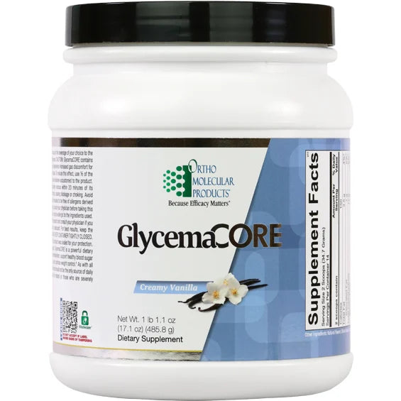 Ortho Molecular Products Glycemacore Vanilla, 14 servings