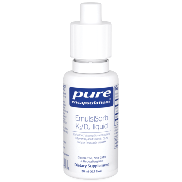 Pure Encapsulations EmulsiSorb K2/D3 Liquid 20ml