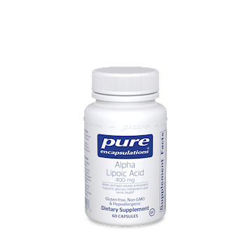 Pure Encapsulations Alpha Lipoic Acid 400mg 60 caps