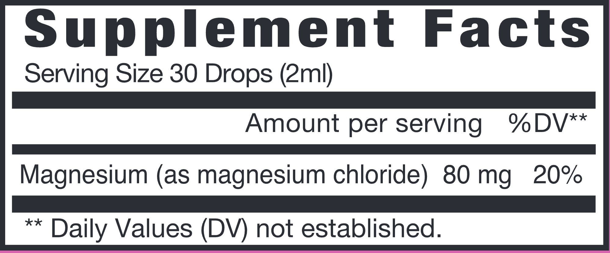 Eidon Magnesium 2 fl oz  (60 ml)