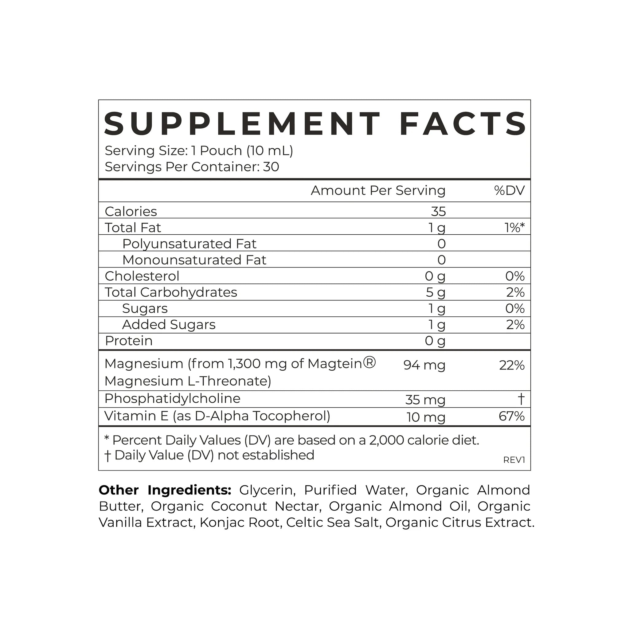 Cymbiotika Liposomal Magnesium L-Threonate 1300mg