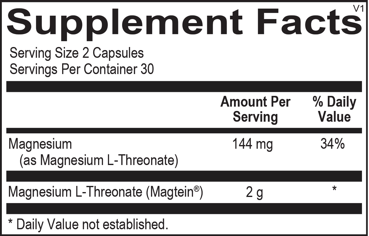 Ortho Molecular Products Mag Threonate