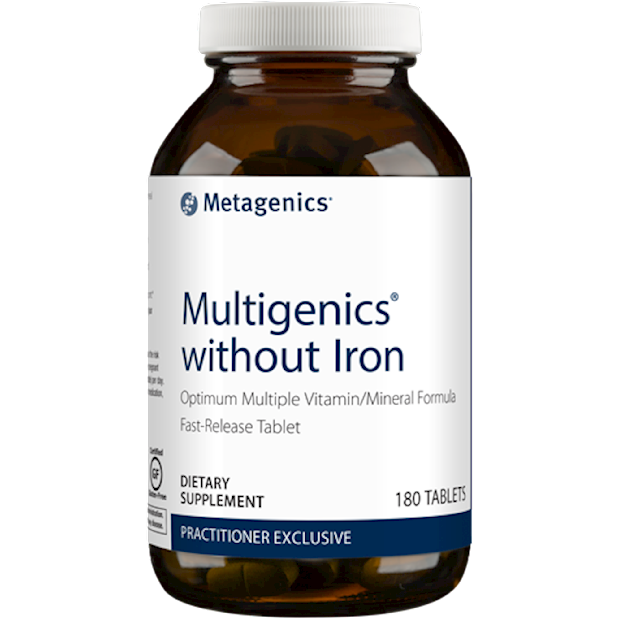 Metagenics Multigenics without Iron, 180 tablets