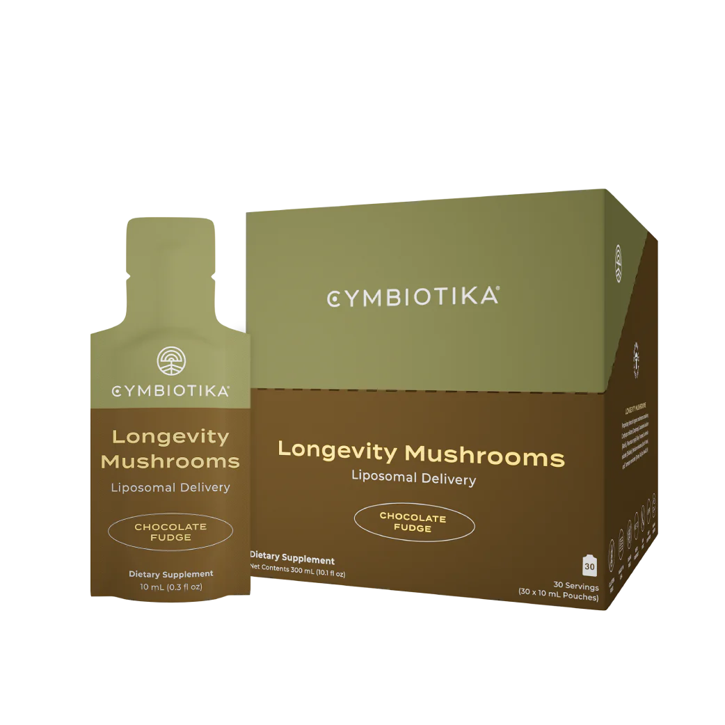 Cymbiotika Organic Longevity Mushrooms 30 pouches