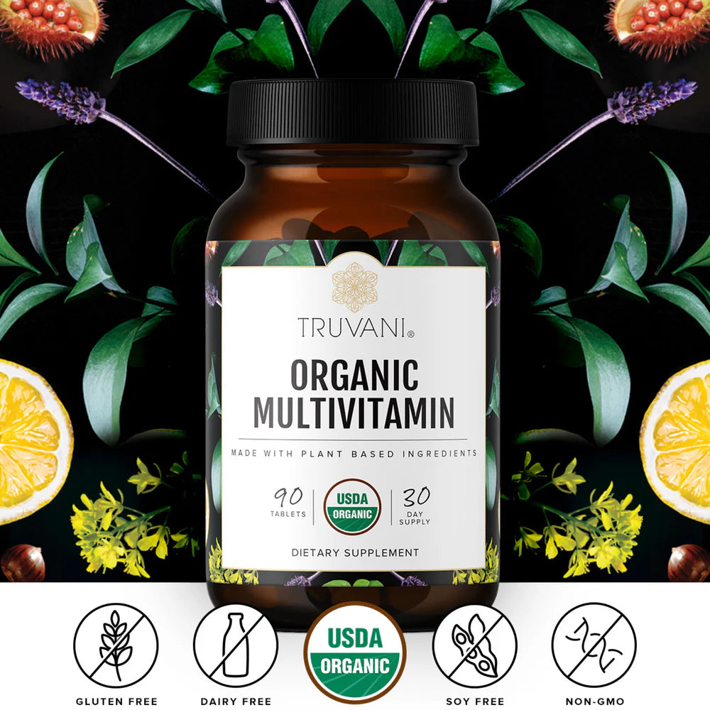 Truvani Organic Multivitamin 90 tabs