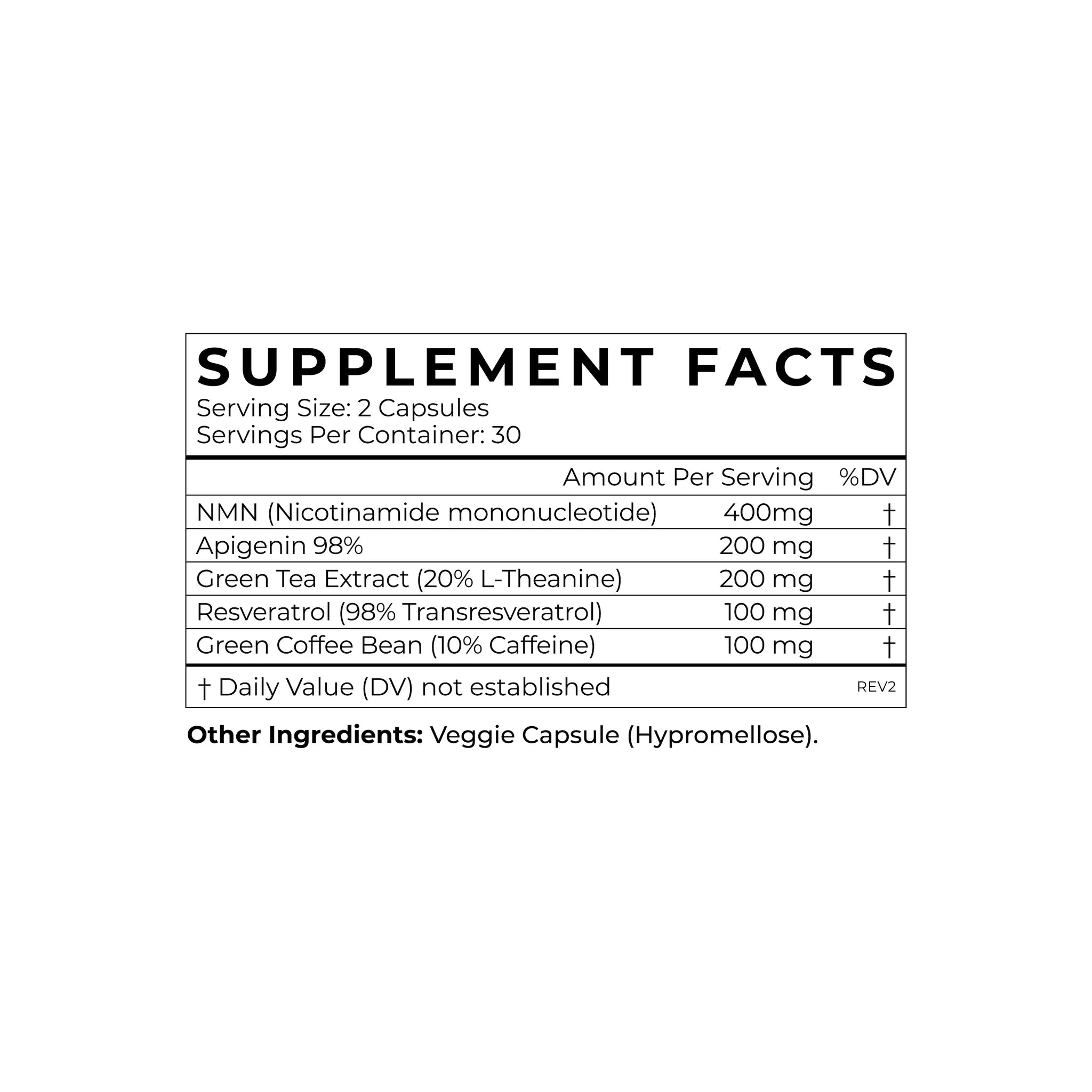 Cymbiotika NMN + Resveratrol 60caps