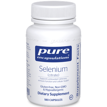 Pure Encapsulations Selenium Citrate 200mcg