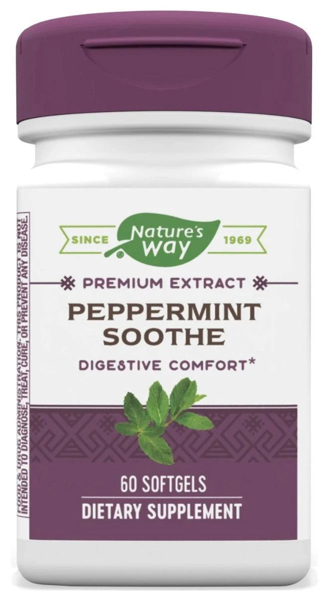 Nature's Way Peppermint Soothe 60 caps