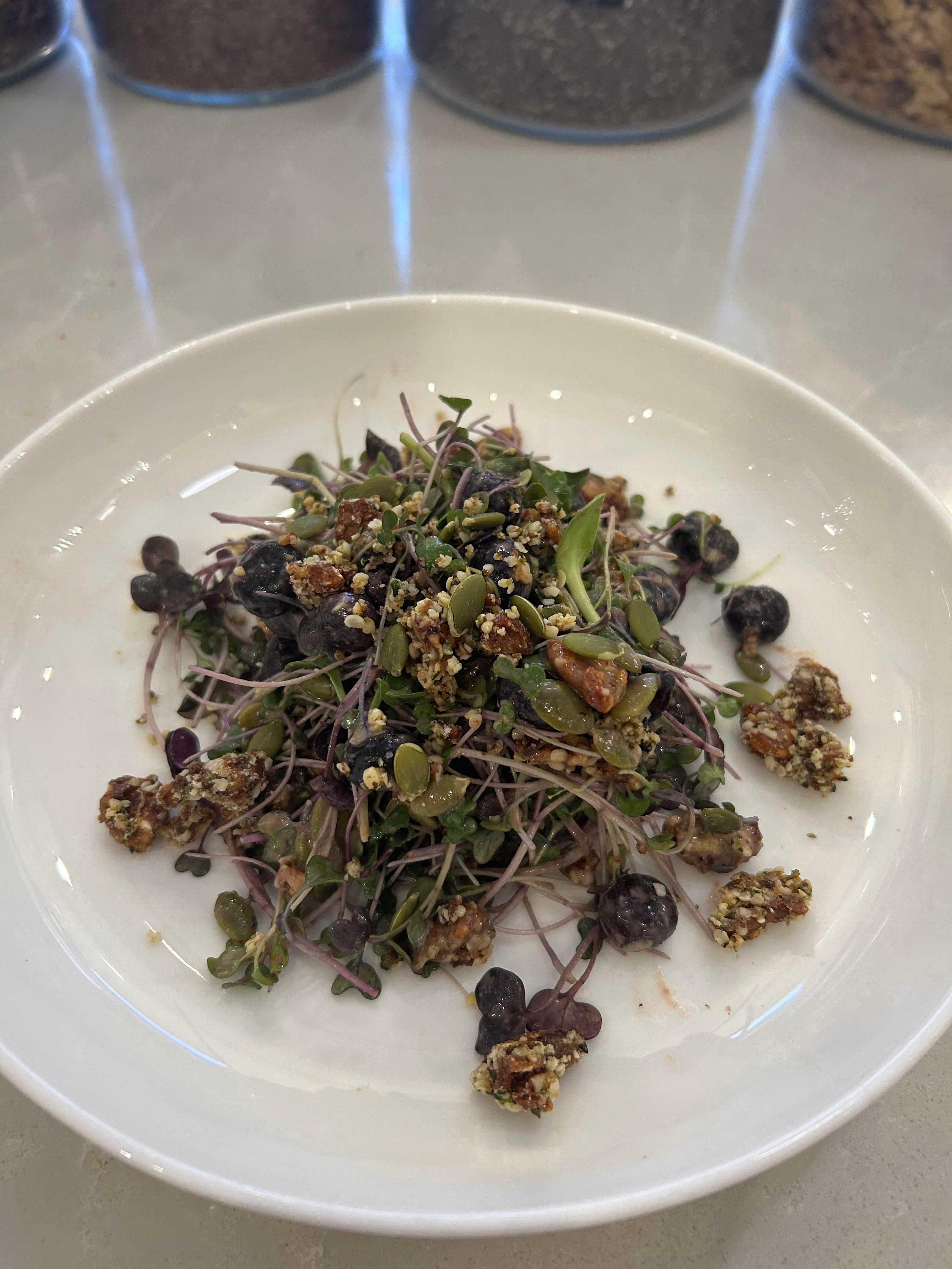 Microgreen Salad Detox