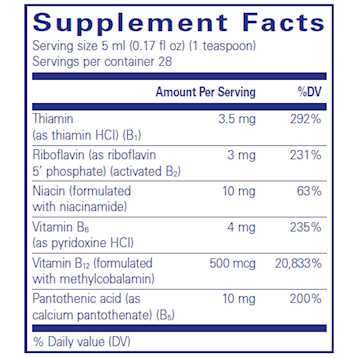 Pure Encapsulations B Complex Liquid