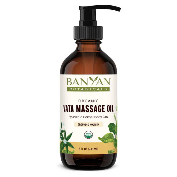 Banyan Botanicals Vata Massage Oil 8 fl oz