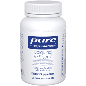 Pure Encapsulations Ubiquinol VESIsorb 100mg 60 Soft Gels