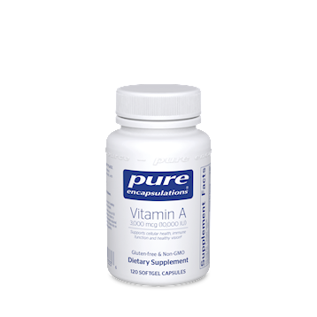 Pure Encapsulations Vitamin A 10,000 IU 120gel