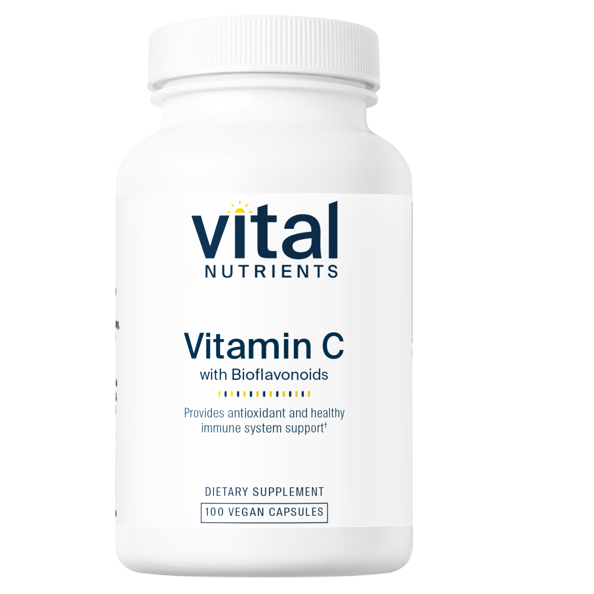 Vital Nutrients Vitamin C with Bioflavonoids, 100 vegan caps