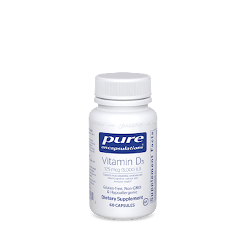 Pure Encapsulations Vitamin D3 125mcg (5000 iu)