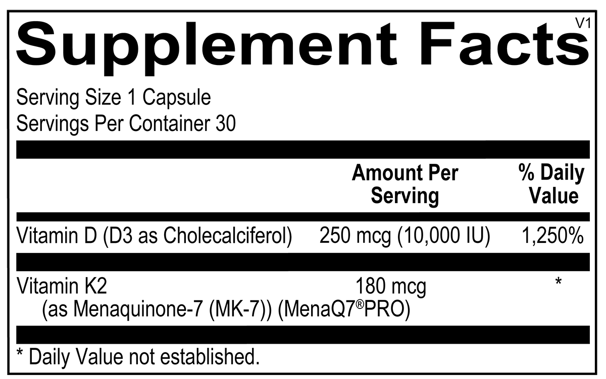 Ortho Molecular Products K-Force Max 30 caps