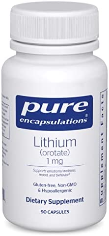 Pure Encapsulations Lithium 1mg 90caps