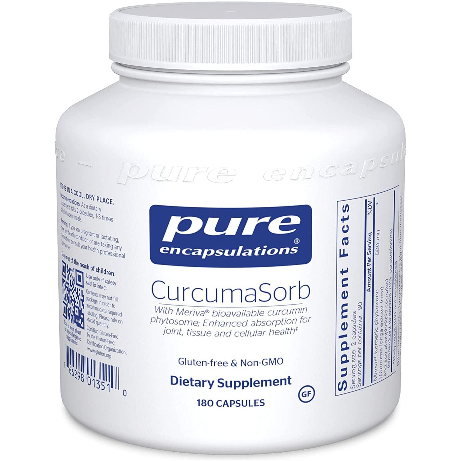 Pure Encapsulations CurcumaSorb 180cap