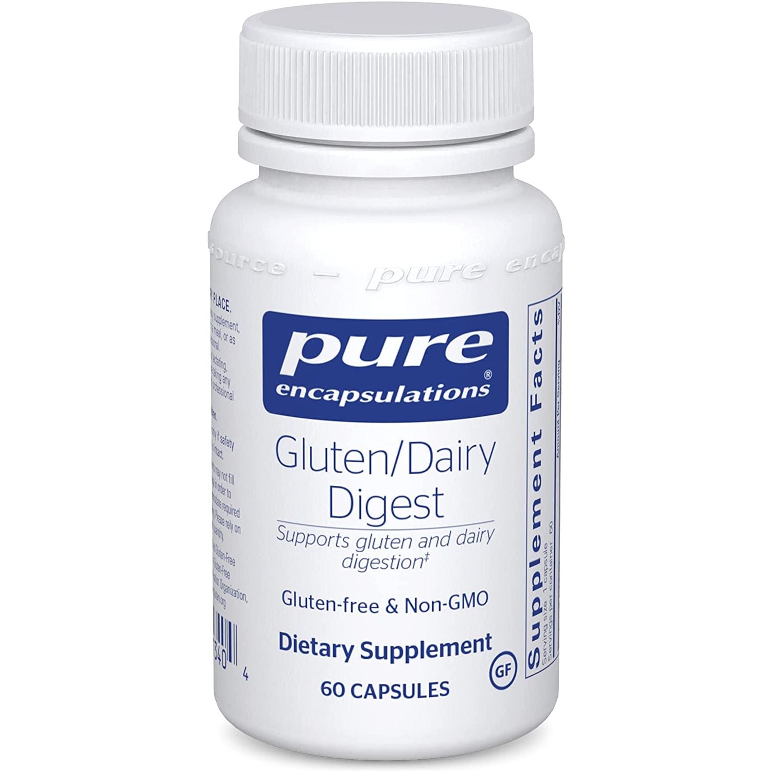 Pure Encapsulations Gluten/Dairy Digest 60's