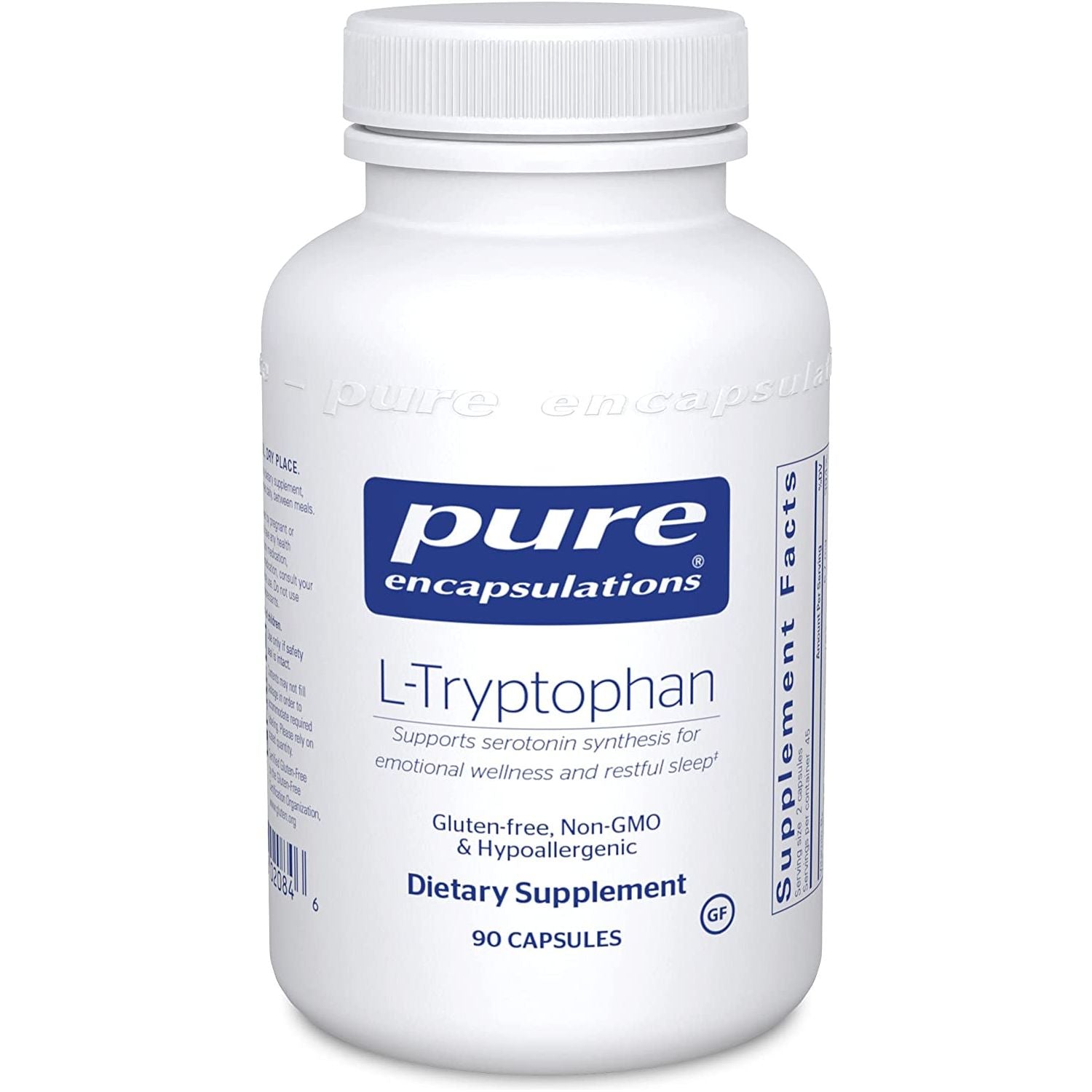 Pure Encapsulations L-Tryptophan 500 mg 90 caps