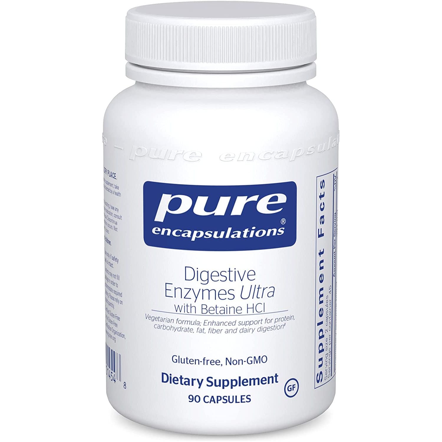 Pure Encapsulations Digestive Enzyme Ultra w/BetaineHCI