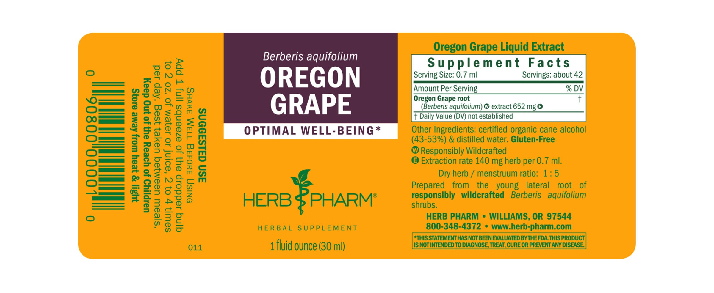 Herb Pharm Oregon Grape