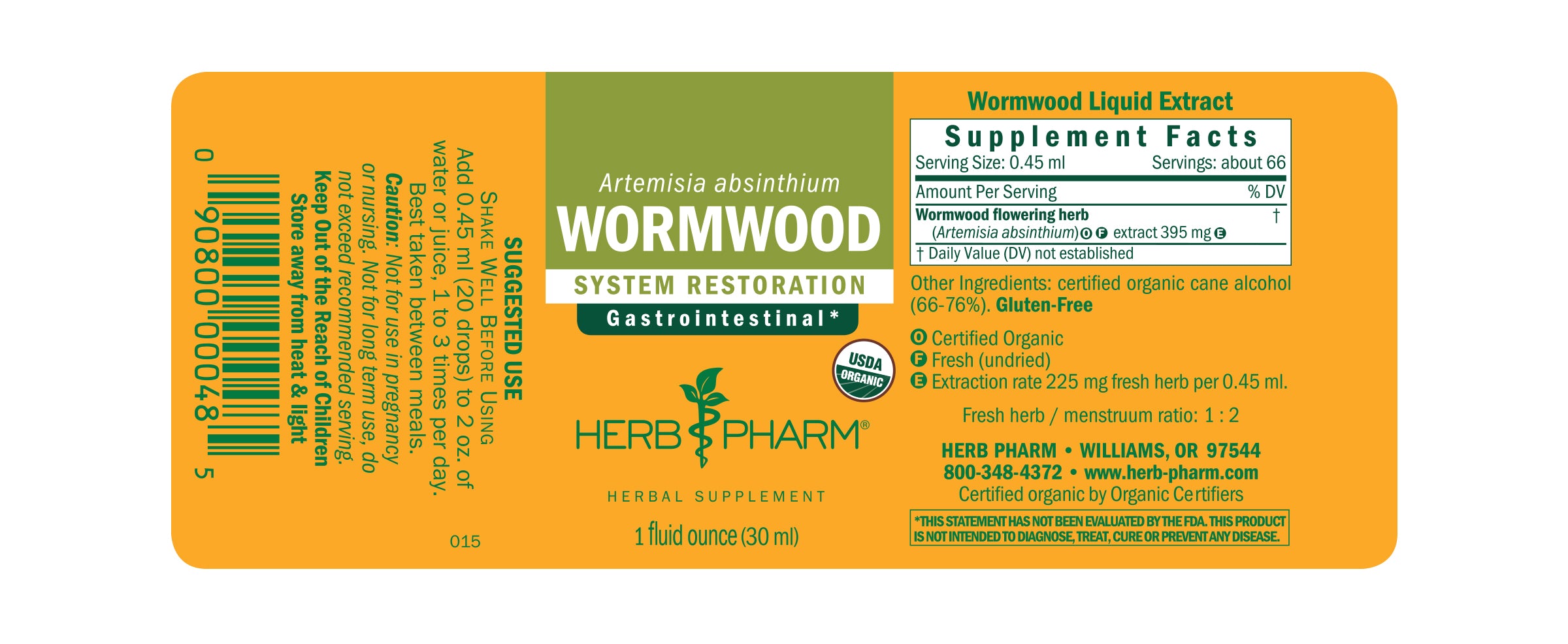 Herb Pharm Wormwood