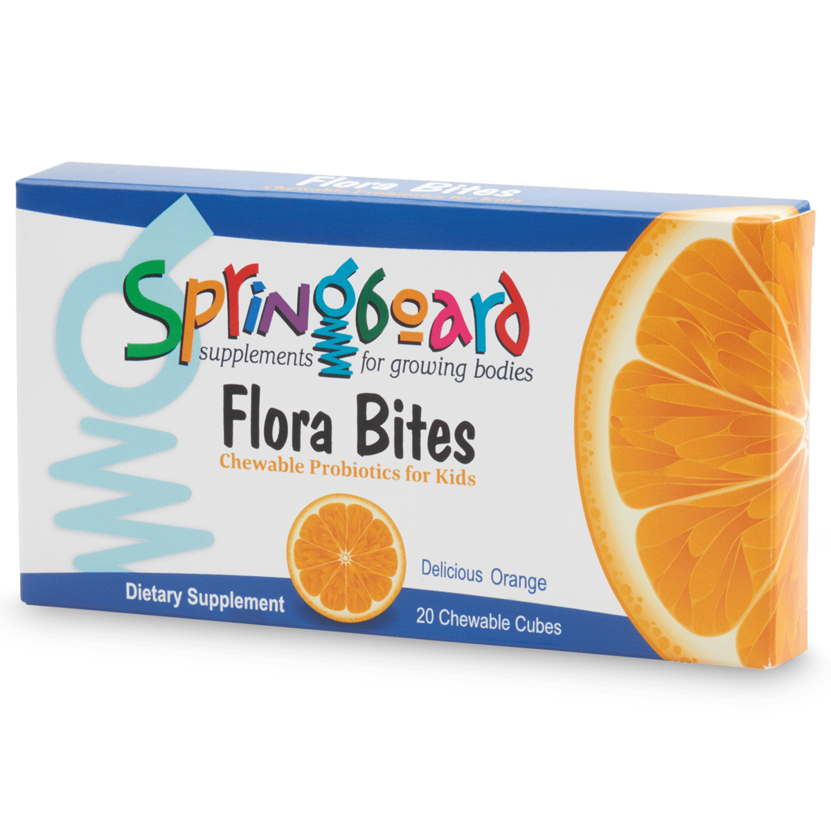 Ortho Molecular Products Springboard Flora bites for Kids 20 Chews