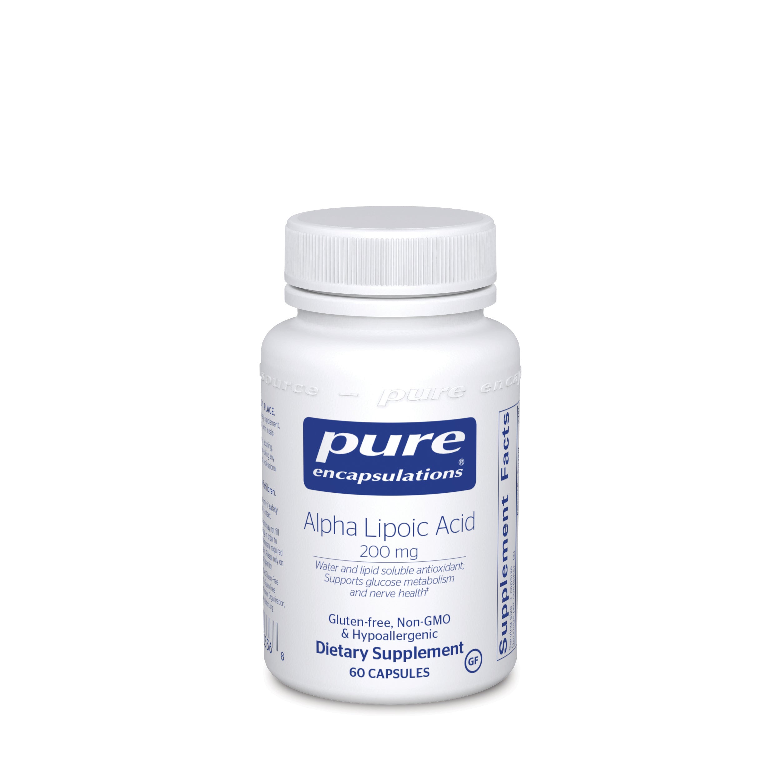 Pure Encapsulations Alpha Lipoic Acid 200mg