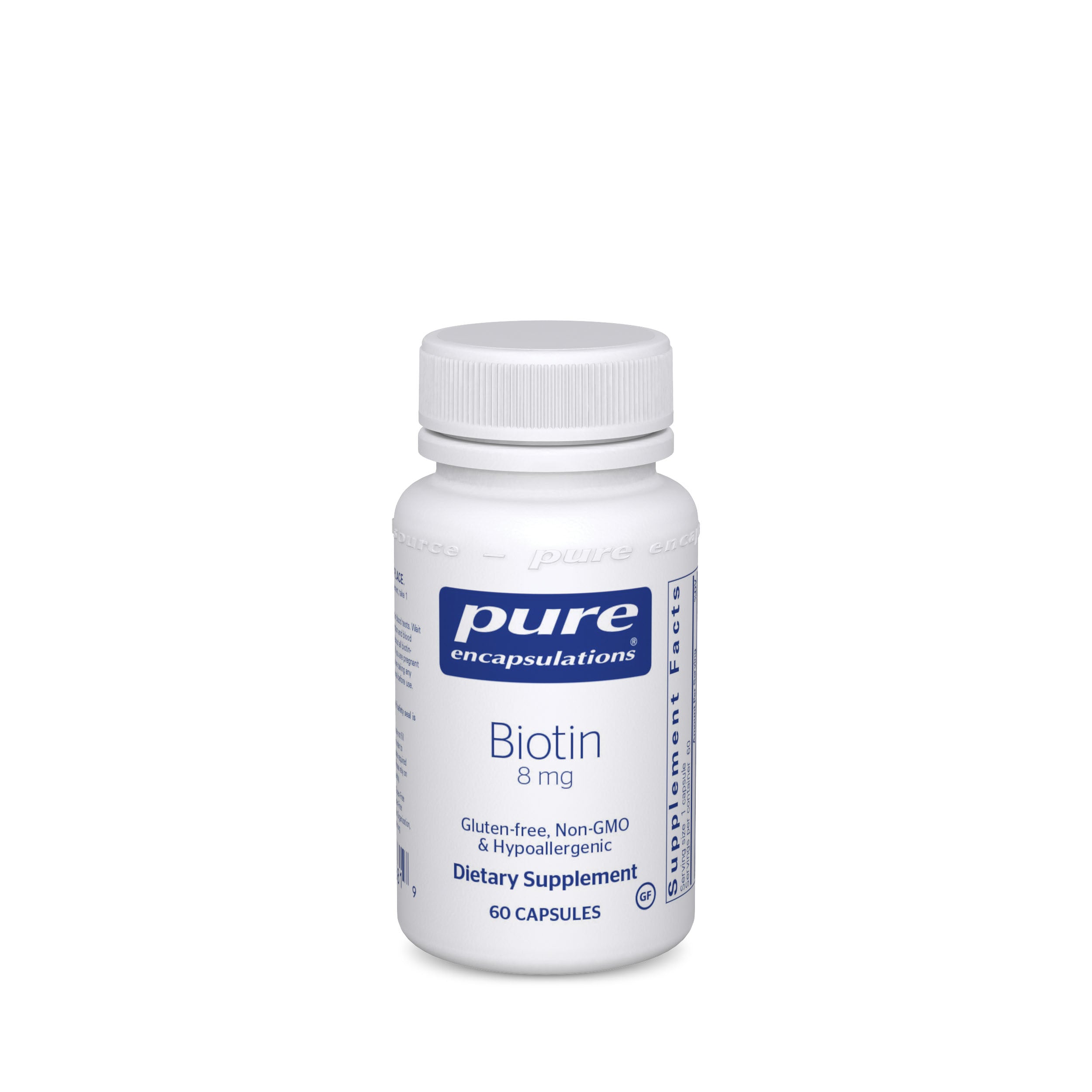 Pure Encapsulations Biotin 8 mg