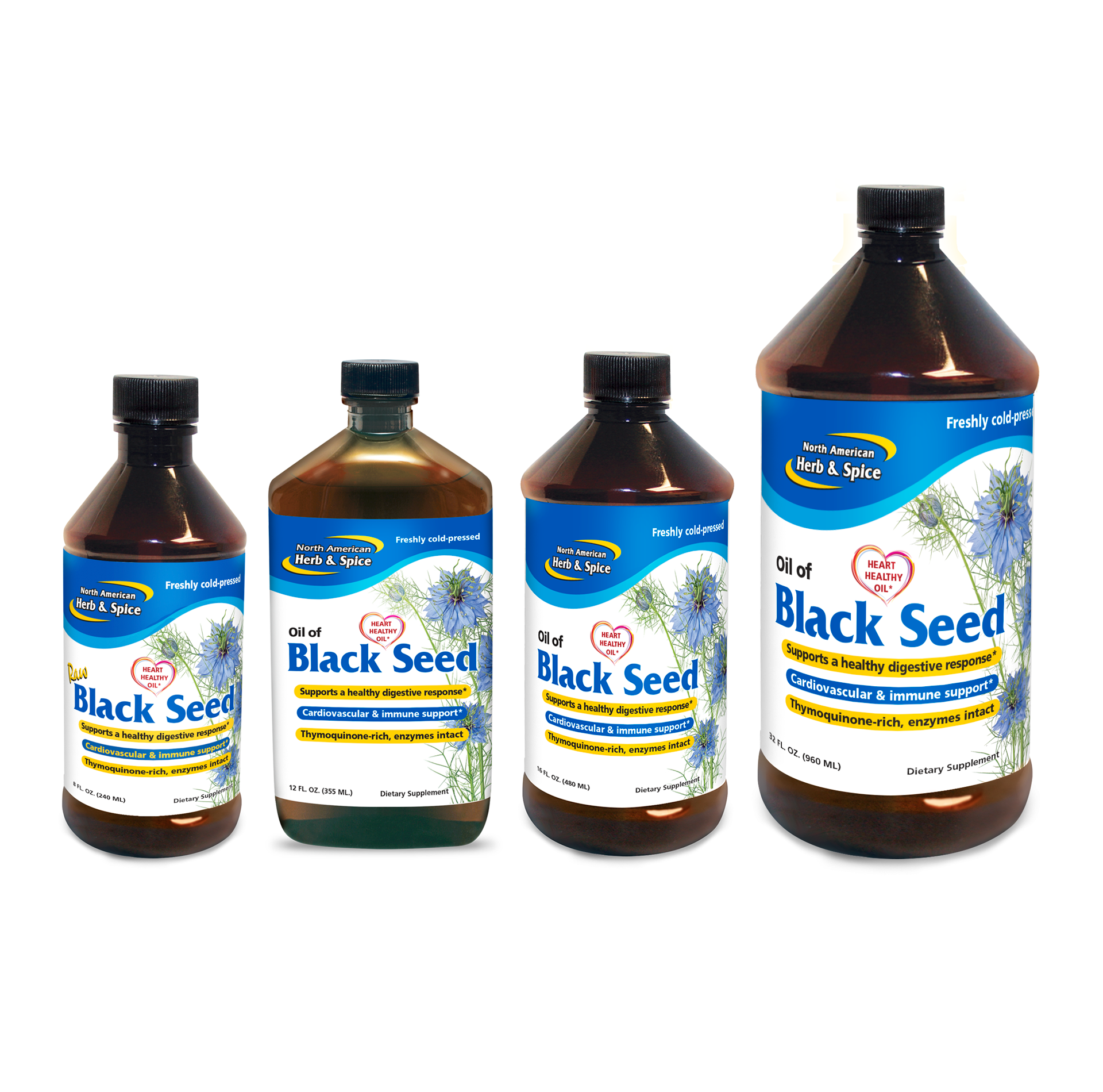 North American Herb & Spice Black Seed Oil