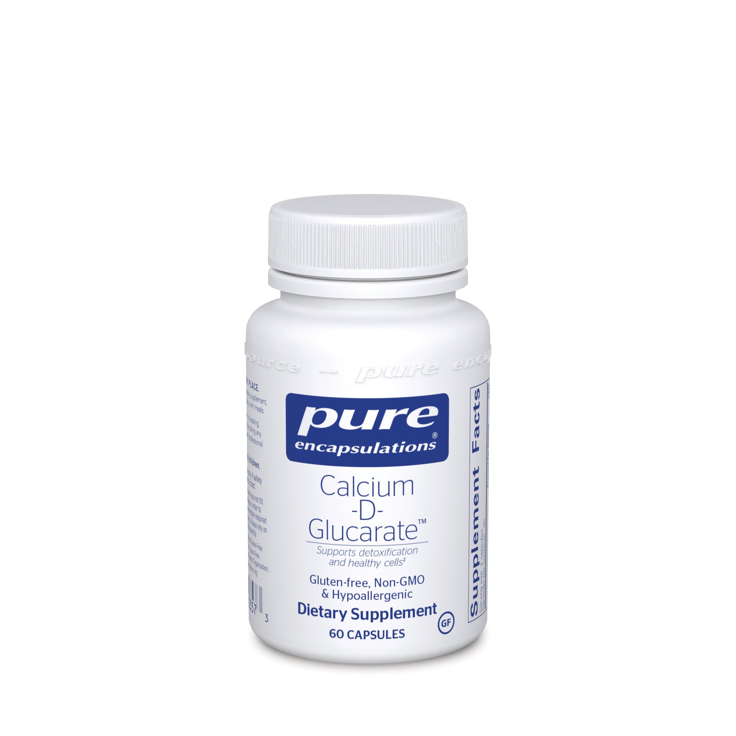 Pure Encapsulations Calcium-D-Glucarate 60 v caps