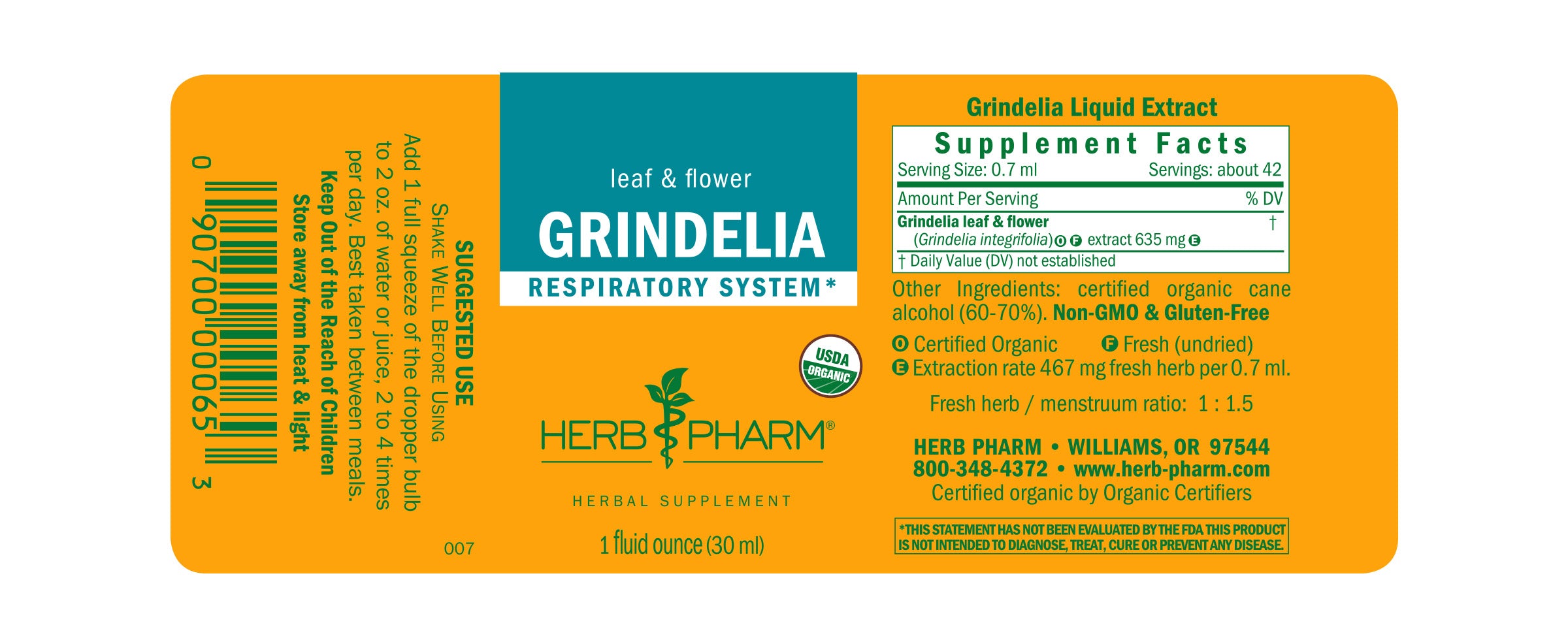 Herb Pharm Grindelia