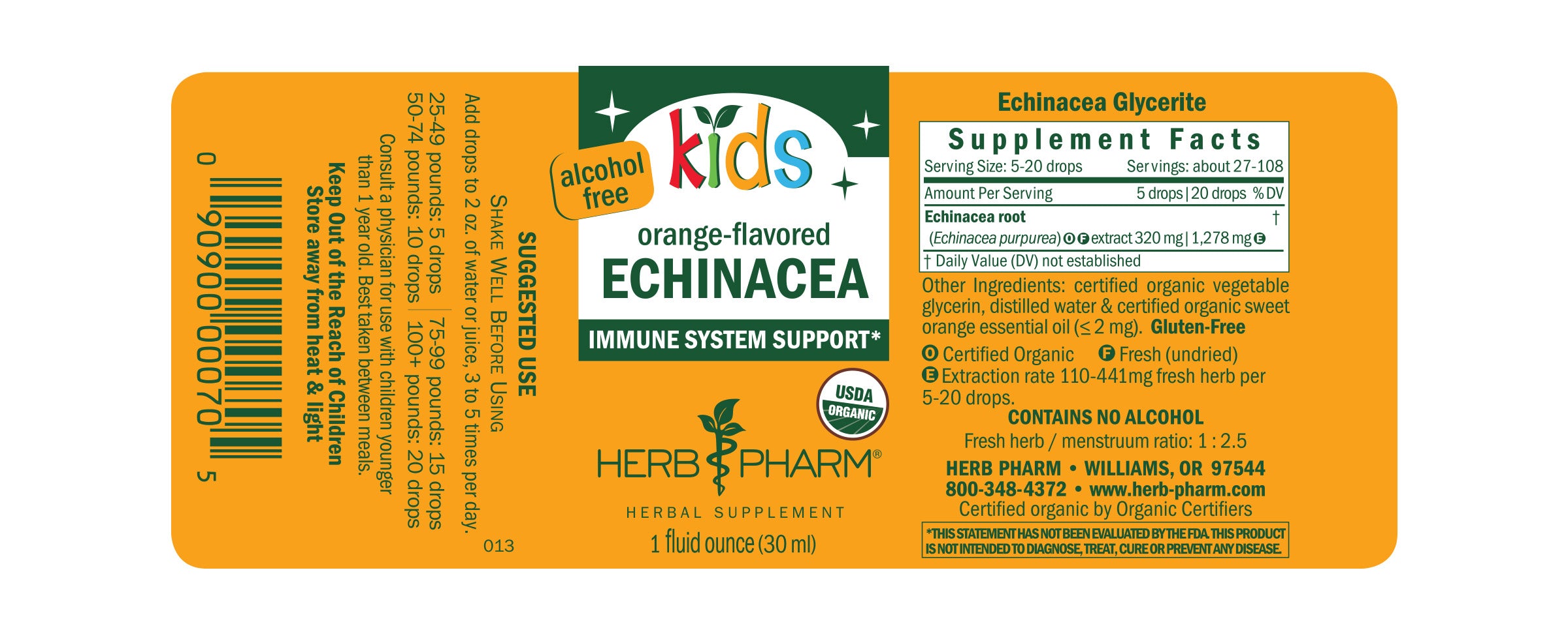 Herb Pharm Kids Echinacea