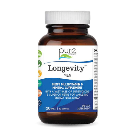 Pure Essence Longevity Men 120 tabs