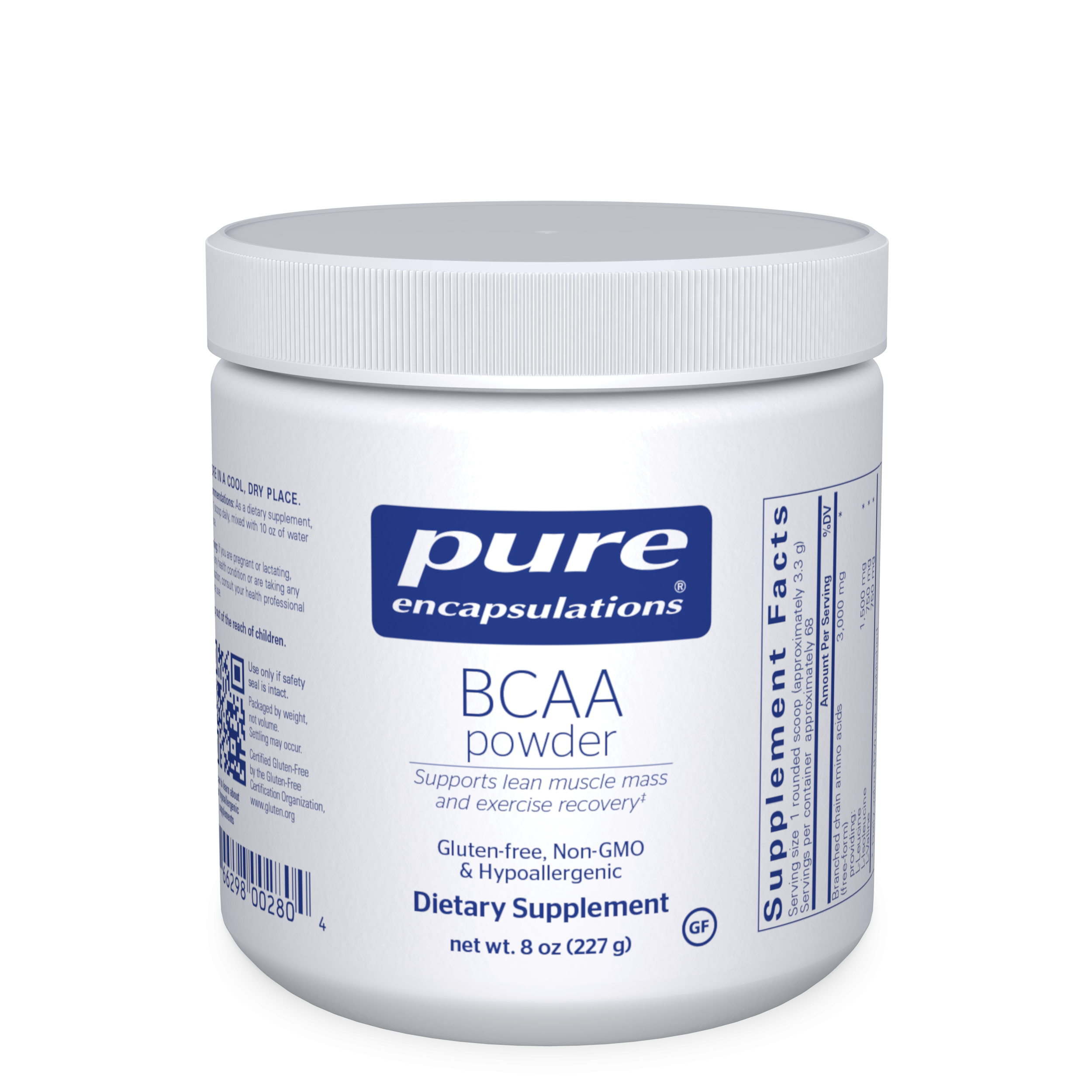 Pure Encapsulations BCAA Powder 8oz