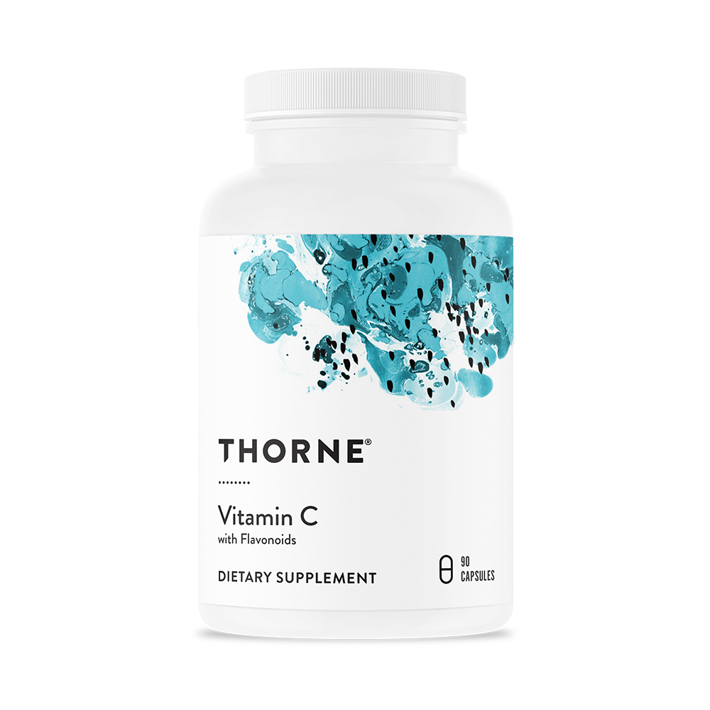 Thorne Vitamin C with Flavonoids 500 mg 75 mg Flavonoids 90 caps