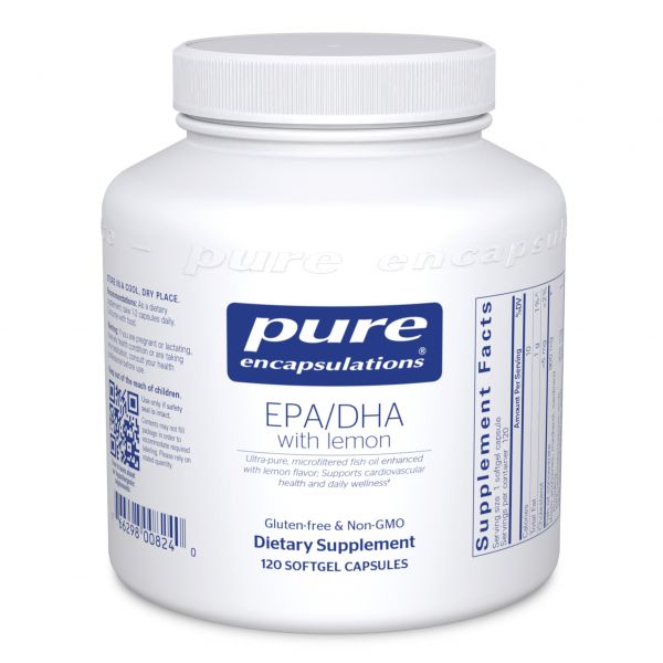 Pure Encapsulations EPA/DHA with Lemon