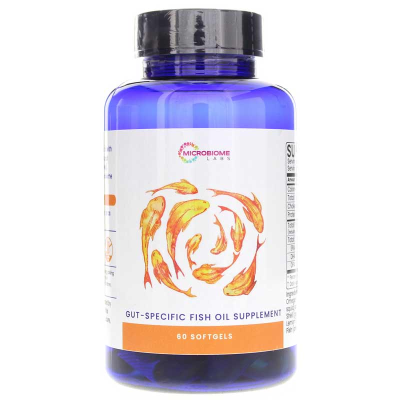 Microbiome Labs MegaOmega 60 Soft Gels