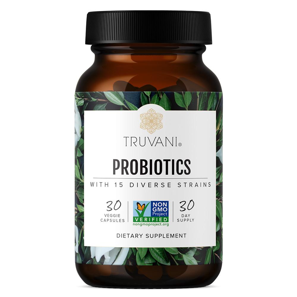 Truvani Probiotic with 15 Diverse Strains 30vcap