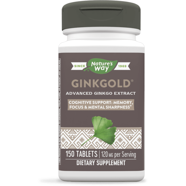 Nature's Way Ginkgold 120mg 150 tabs